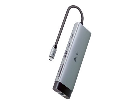 Hub TP-LINK UH9120C 3xUSB-A 3.0, 1xUSB-C 3.0, 1xUSB-C PD, HDMI 4K, RJ45 GE, SD, microSD