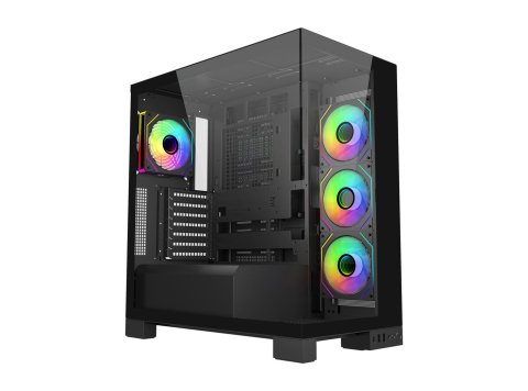 Obudowa Midi FSP M540-BA ARGB TG Black