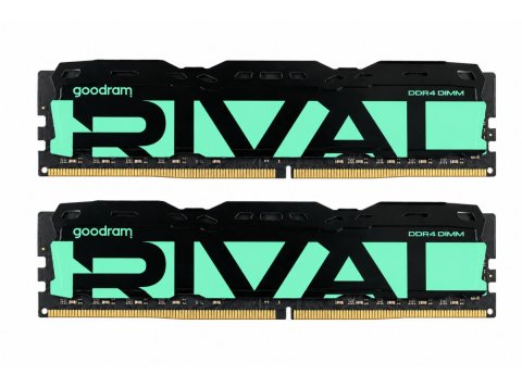 Pamięć do PC DDR4 Rival Radiant 32GB (2*16)/3200 CL16 zielona