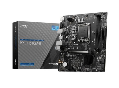 Płyta główna PRO H610M-E s1700 2DDR5 HDMI M.2 mATX
