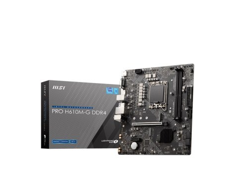 Płyta główna PRO H610M-G s1700 DDR4 DP/HDMI M.2 mATX