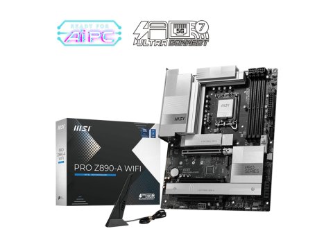 Płyta główna PRO Z890-A WIFI s1851 4 DDR5 HDMI/DP ATX
