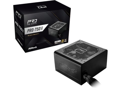 Zasilacz PRO-750G 750W 80PLUS GOLD NON MODULAR