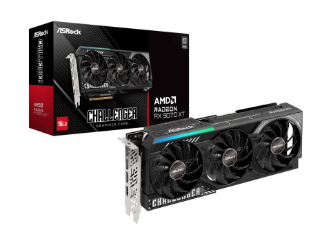 Karta graficzna Radeon RX 9070 XT CHALLENGER 16GB GDDR6 256bit 3DP/HDMI