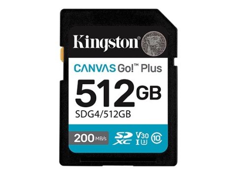 Karta pamięci SD 512GB Canvas Go Plus 200/160 MB/s C10 U3 V30