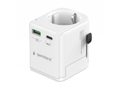 Adapter sieciowy uziemienie Uniwersalny 20W