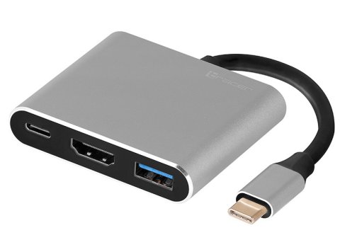 Adapter A-1 USB-C HDMI 4k, USB 3.0, PDW 100W