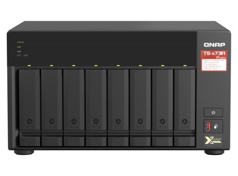 Serwer NAS TS-873A-8G AMD Ryzen V1500B 2.2GHz 8GB RAM