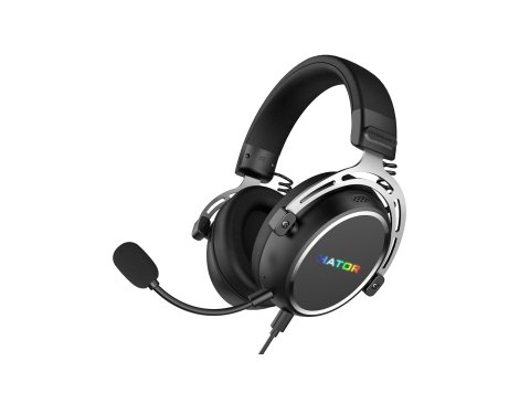 HATOR Hypergang 3 USB Zestaw słuchawkowy Przewodowy i Bezprzewodowy Opaska na głowę Gaming USB Type-C / USB Type-A Bluetooth Czarny