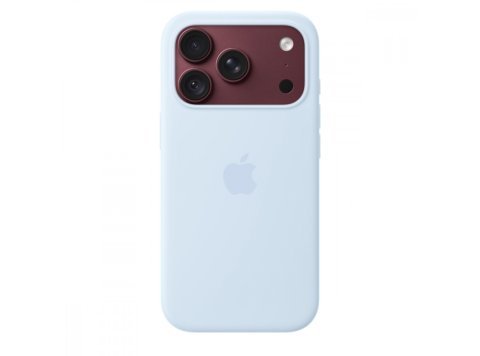 Etui silikonowe z MagSafe do iPhonea 18 Pro - chłodny błękit