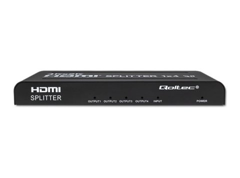 QOLTEC ROZDZIELACZ SPLITTER 4XHDMI 4KX2K | 3.4GB/S
