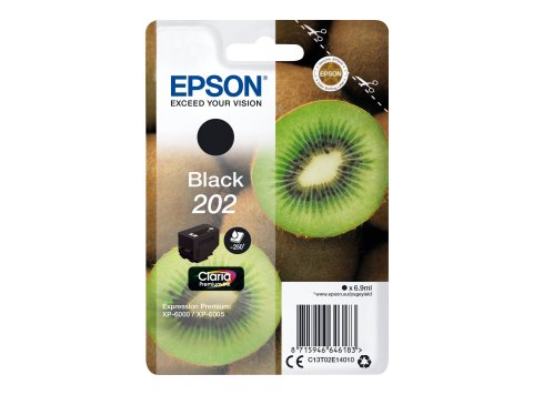 Epson Tusz 202 T02E1 XP-6000 Black 6.9ml