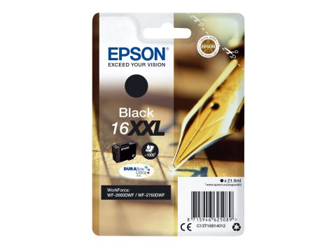 Epson C13T16814012 nabój z tuszem 1 szt. Oryginalny Wysoka (XL) wydajność Czarny