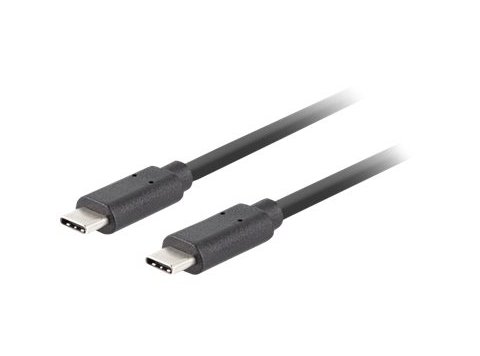 LANBERG KABEL USB-C M/M 3.2 GEN2 0.5M 10GB/S PD100W CA-CMCM-32CU-0005-BK