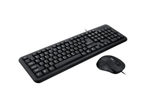 Zestaw klawiatura + mysz IBOX OFFICE KIT II KLAW. I MYSZ OPT.USB IKMOC2005070U (USB 2.0; (US); kolor czarny; optyczna)