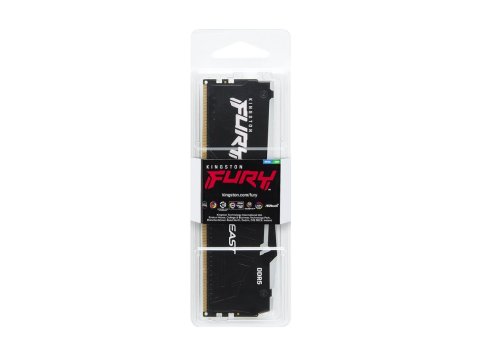 Kingston Technology FURY Beast RGB moduł pamięci 16 GB 1 x 16 GB DDR5 5600 MT/s 288-pin DIMM