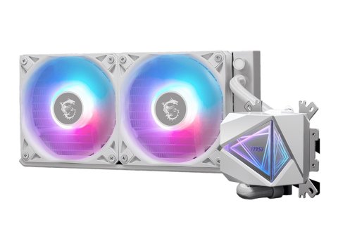 MSI MAG Coreliquid I240 Procesor Zestaw do chłodzenia płynami 12 cm Biały 1 szt.