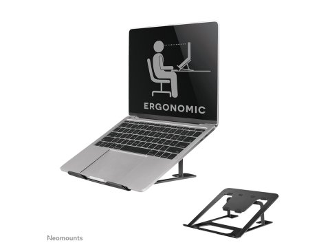 Neomounts NSLS085BLACK stojak na laptop Podstawka na notebooka Czarny 43,2 cm (17")