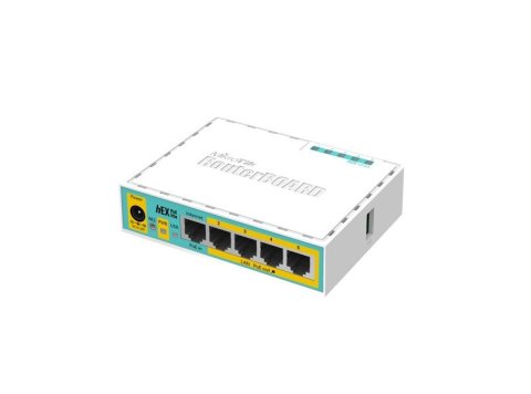 Mikrotik hEX PoE lite ruter Fast Ethernet Biały