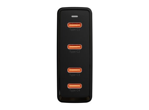BLOW ŁADOWARKA SIECIOWA GNIAZDO USB-CX4 PD 100W GAN CZARNA