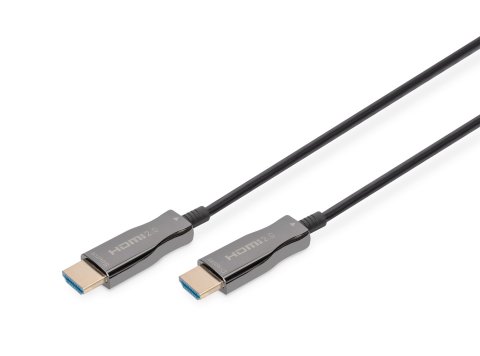 Kabel połączeniowy hybrydowy AOC HDMI 2.0 Premium HighSpeed 4K/60Hz UHD HDMI A/HDMI A M/M czarny 15m
