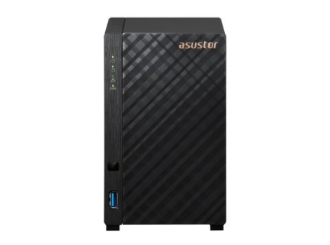 Asustor AS1202T serwer danych NAS Tower Realtek 1 GB DDR4 0 TB ADM Czarny