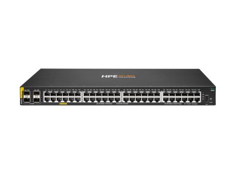 HPE Aruba Networking CX 6000 Zarządzany L2/L3 Gigabit Ethernet (10/100/1000) Obsługa PoE 1U Czarny