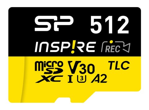 Silicon Power microSDXC Power Inspire 512GB V30 TLC 170/150 MB/S