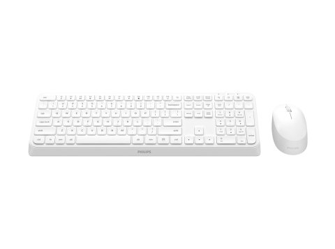 Philips 3000 series SPT6307W/00 klawiatura Dołączona myszka Uniwersalne RF Wireless QWERTY Angielski Biały
