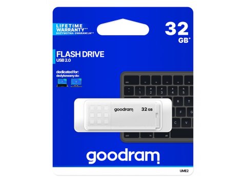 Pendrive UME2 32GB USB 2.0 Biały
