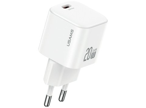 Ładowarka sieciowa JO Series CC260 20W USB-C + kabel USB-C/Lightning 1m biała