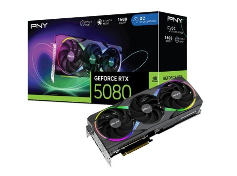 Karta graficzna GeForce RTX 5080 OC ARGB 3F 16GB 256-bit 960GB/s