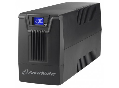 Zasilacz awaryjny UPS POWERWALKER LINE-INTERACTIVE 800VA SCL 2X PL 230V, RJ11/45 IN/OUT, USB, LCD