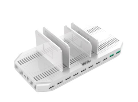 Stacja ładująca 10xUSB; 96W; 2xQC3.0; Y-2190A