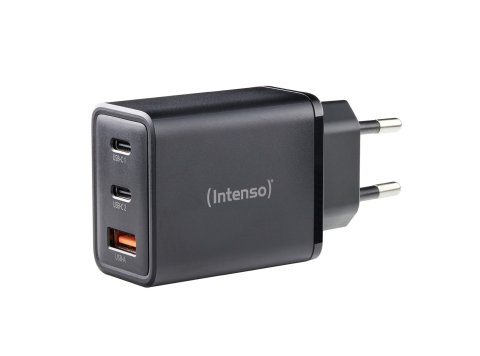 Intenso 7806510 adapter zasilający/ inwentor Wewnętrzna 65 W Czarny