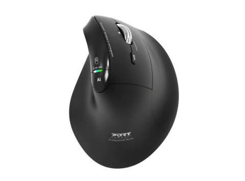 Port Designs 910204 myszka Uniwersalne Dla praworęcznych RF Wireless + Bluetooth Optyczny 4800 DPI
