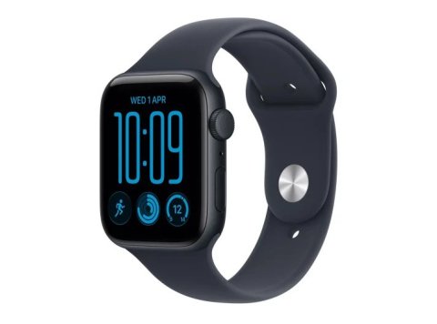 Smartwatch Watch SE 3 GPS, koperta 44mm z aluminium w kolorze północy, pasek sportowy w kolorze granatowym - rozmiar M/L