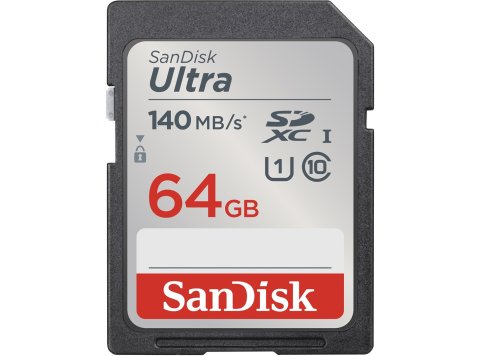 Karta SD 64 GB SanDisk SDXC UHS-I 140 MB/s
