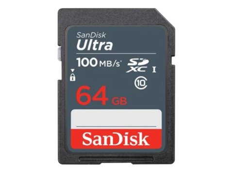 KARTA SANDISK ULTRA SDXC 64GB 100MB/s