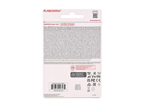 Sandisk Ultra Go microSD UHS-I 128GB MicroSD 190MB/s(R)