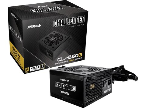 Zasilacz ASRock Challenger Gold 650W (CL-650G)