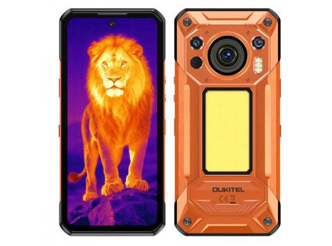 Smartfon WP500 Ultra 5G 12GB/1TB IP69K termowizja pomarańczowy