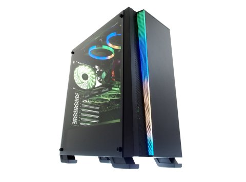 Obudowa IBOX WIZARD 4 GAMING OW4 (ATX; kolor czarny)