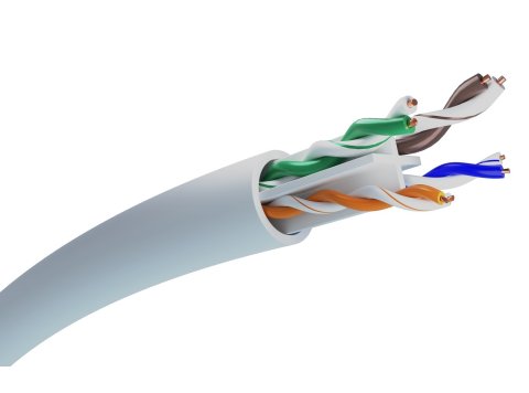 Extralink Kabel sieciowy skrętka CAT6 UTP (U/UTP) V2 Wewnętrzny 100M