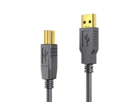 PureLink DS2000-100 kabel USB USB 2.0 10 m USB A USB B 0,48 Gbit/s Czarny