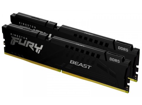 Pamięć DDR5 Fury Beast 32GB(2*16GB)/6000 CL30 EXPO czarna