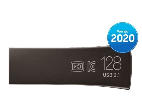 Pendrive BAR Plus USB3.1 128 GB Titan Gray