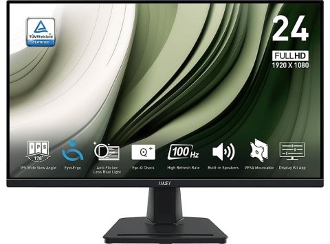 Monitor 23.8 cala PRO MP245G LED/FHD/Flat/100Hz/czarny