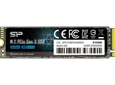 Dysk SSD A60 512GB M.2 PCIe 2200/1600 MB/s NVMe