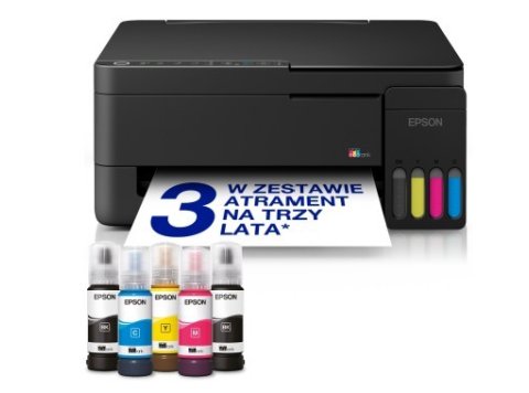 Urządzenie wielofunkcyjne MFP ITS EcoTank L3351 color/A4/33ppm/USB/WLAN/3pl/4.1kg/czarny